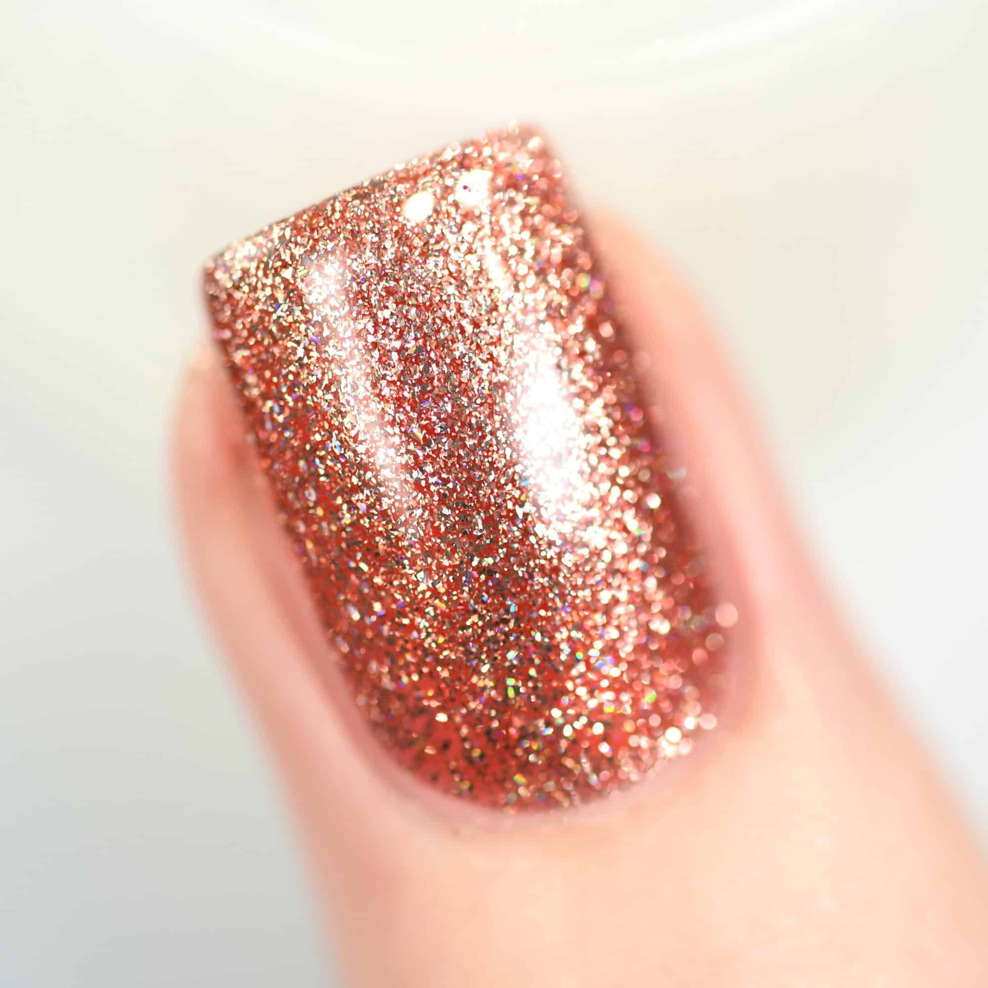 ILNP Copper Top - Copper Holographic Metallic Nail Polish - Image 3