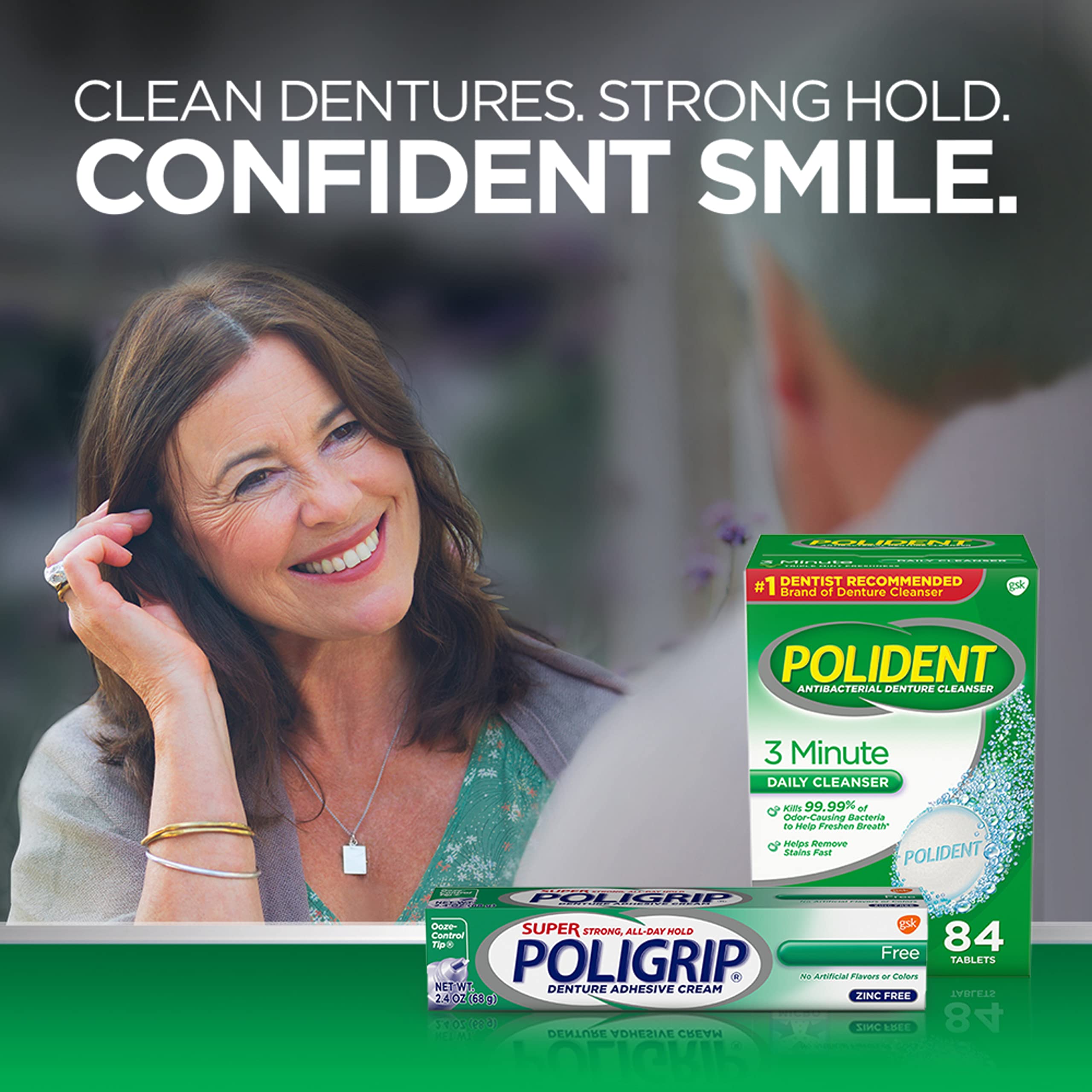 Super Poligrip Free Travel Size, 0.75 Ounce - Image 6