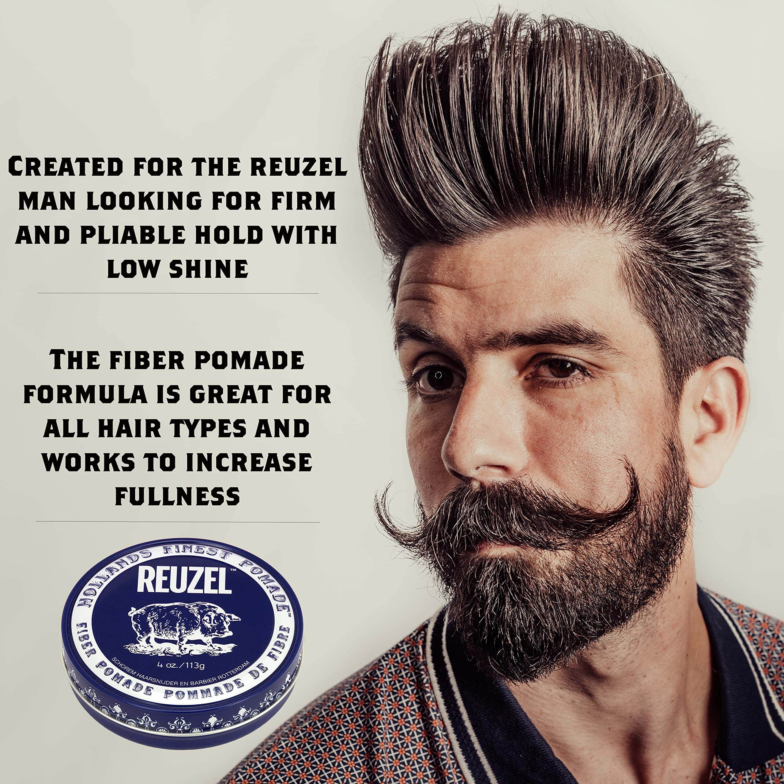REUZEL Fiber Pomade, 4 Oz - Image 2