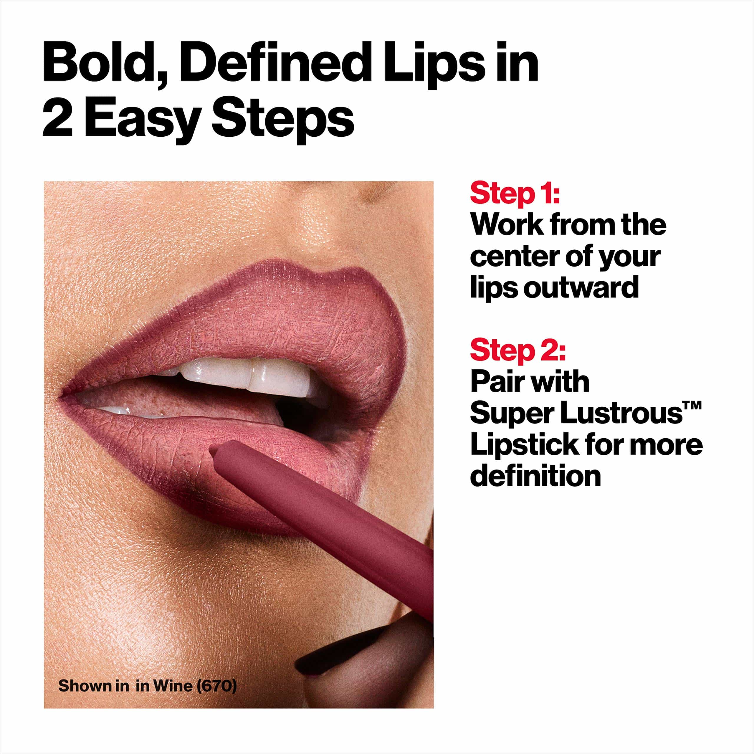 Revlon ColorStay Lipliner with Sharpener, Reds 100, 0.01 Ounce (28 g) - Image 6