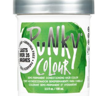 Punky Spring Green Semi Permanent Conditioning Hair Color, 3.5oz