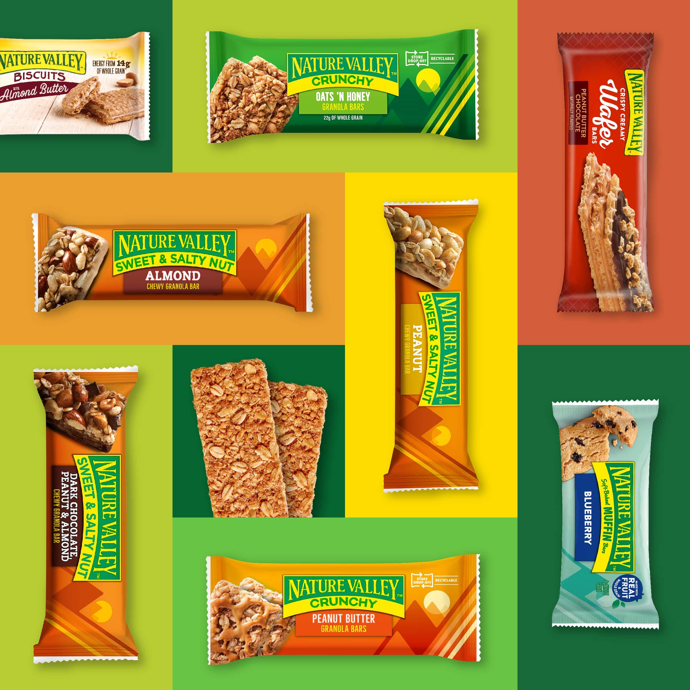 Nature Valley Chewy Protein Granola Bars, Salted Caramel Nut, 5 Bars, 7.1 OZ - Image 5