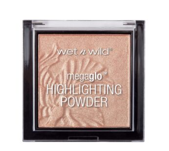 wet n wild MegaGlo Highlighting Powder, Highlighter Makeup, Shimmer Glow, Natural Pink Precious Petals