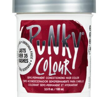 Punky Red Wine Semi Permanent Conditioning Hair Color, 3.5oz
