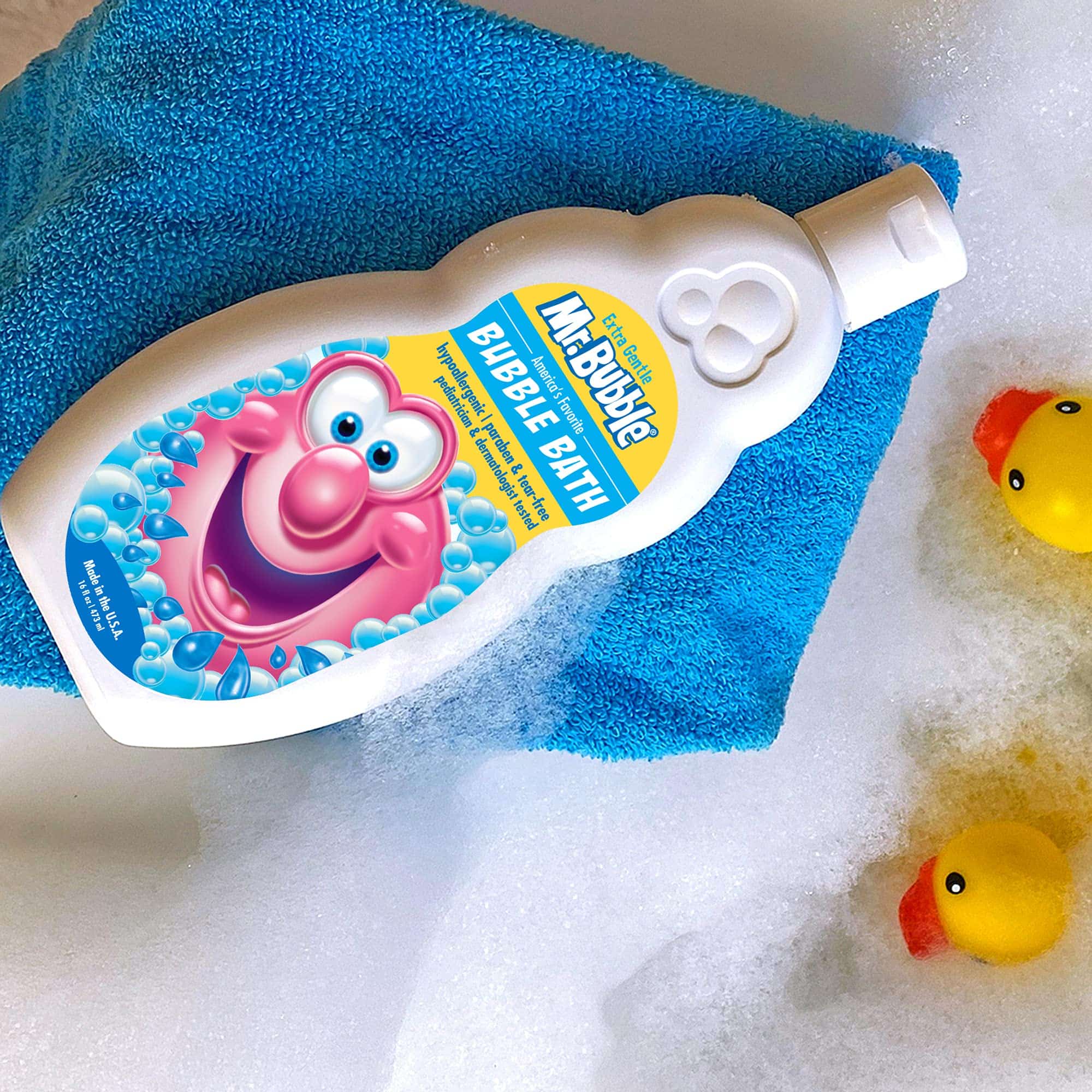 Mr. Bubble Extra Gentle Bubble Bath - Hypoallergenic, Tear Free Bubble Bath Solution Perfect for Sensitive Skin (Pack of 2 Bottles, 16 fl oz Each) - Image 6