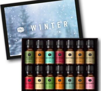 P&J Trading Fragrance Oil Winter Set | Candle Scents for Candle Making, Freshie Scents, Soap Making Supplies, Diffuser Oil Scents