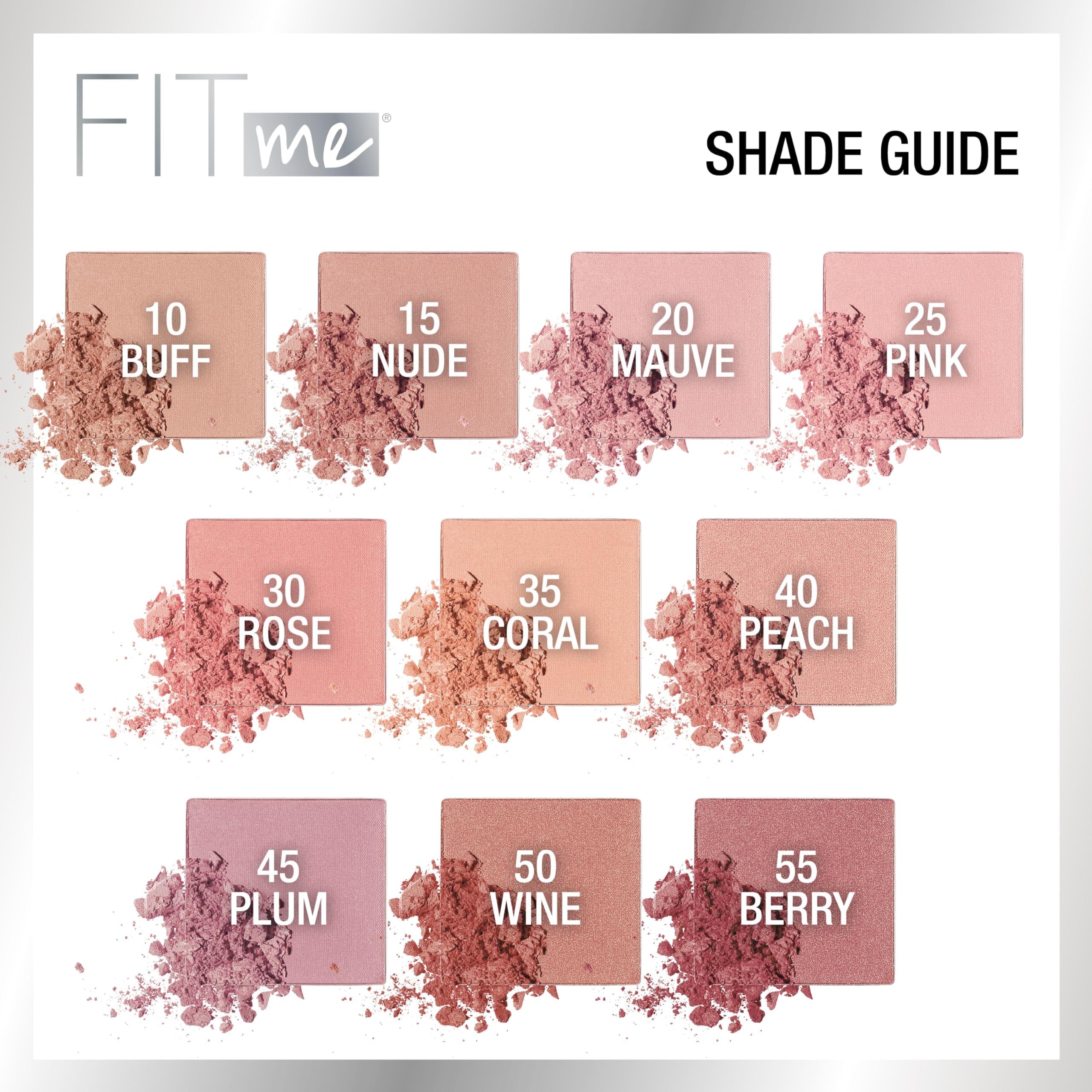 Maybelline Fit Me Blush, Lightweight, Smooth, Blendable, Long-lasting All-Day Face Enhancing Makeup Color, Buff, 1 Count - Image 3