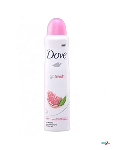 Dove Go Fresh Pomegranate & Lemon Verbena Deodorant Spray 150 ml / 5 oz (6-Pack) - Image 3