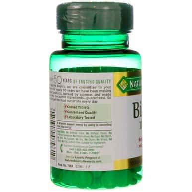 Nature's Bounty Biotin 1000 mcg Tablets 100 Count (Pack of 3) - Image 8