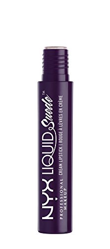 NYX PROFESSIONAL MAKEUP Liquid Suede Cream Lipstick - Oh Put it On (Deep Dark Purple) - Image 3