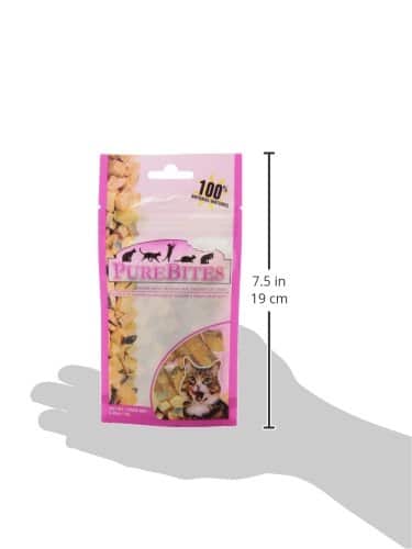PureBites Salmon For Cats, 0.49Oz / 14G - Entry Size - Image 8