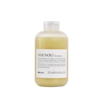 Davines NOUNOU Shampoo | Hydrating Deep Shampoo for Bleached, Permed, Relaxed, Damaged Hair or Very Dry Hair | Replenishes Chemically Processed Hair | 8.45 fl oz (Pack of 1)