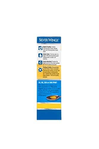 Natural Path Silver Wings Colloidal Silver 500PPM, Amber Brown Liquid Immune Support, 1 Fl Oz (Pack of 1) - Image 4