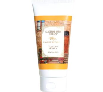 Camille Beckman Glycerine Hand Therapy Cream, Tuscan Honey, 6 Ounce