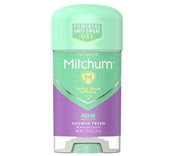 Mitchum Advanced Women Gel Anti-Perspirant & Deodorant, Shower Fresh 2.25 oz (Pack of 2)