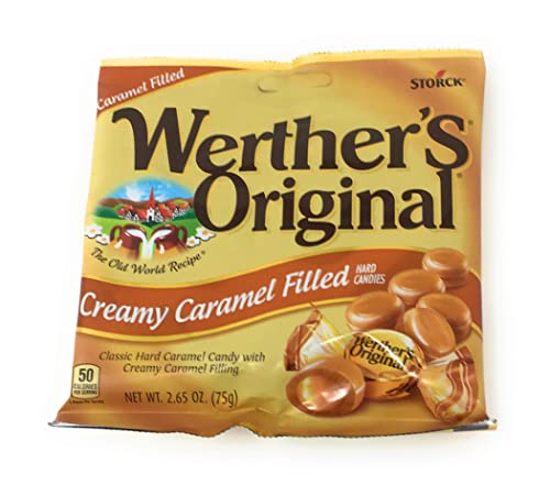 Werthers Bundle (4 Items) Variety Pack (Original Hard Candies/Chewy Caramels/Creamy Caramel Filled/Caramel Apple Filled) - Image 5