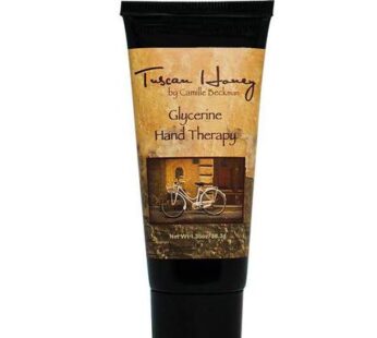 Camille Beckman Glycerine Hand Therapy Cream, Tuscan Honey, 1.35 Ounce