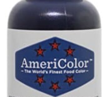 AmeriColor, Super Black, .75 Ounce Bottle, Soft Gel Paste Food Color
