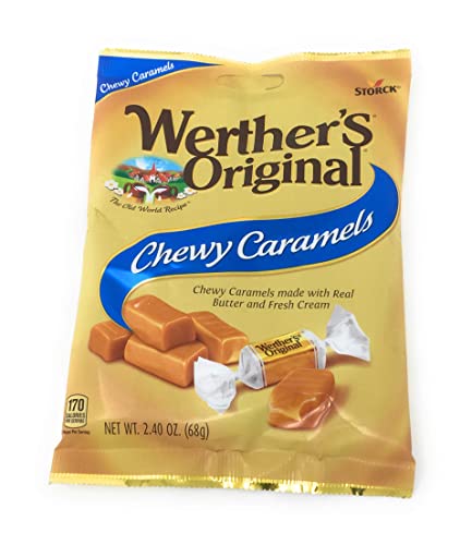 Werthers Bundle (4 Items) Variety Pack (Original Hard Candies/Chewy Caramels/Creamy Caramel Filled/Caramel Apple Filled) - Image 4