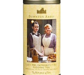 The Republic of Tea Downton Abbey Mrs. Patmore’s Pudding Tea, 36 Tea Bags, Caramel Vanilla Black Tea
