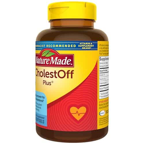 Nature Made CholestOff Plus, clinially proven to lower cholesterol, 100 Softgels, 25 Day Supply - Image 8