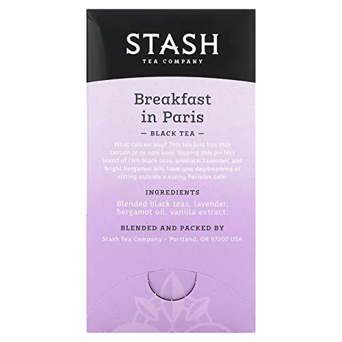 Stash Tea Breakfast in Paris Black Tea, 18 Count - Image 2