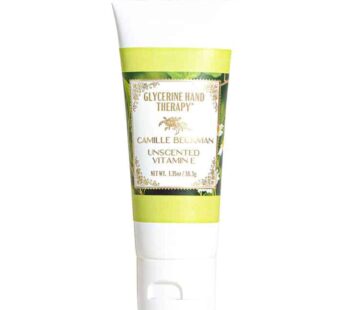 Camille Beckman Glycerine Hand Therapy Cream, Vitamin E Unscented, 1.35 Ounce