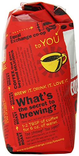 Equal Exchange Organic Whole Bean Coffee, Midnight Sun, 10-Ounce Bag (Pack of 6) - Image 3