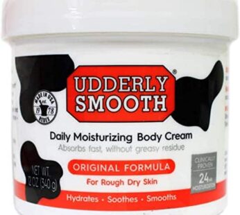 Udderly Smooth Body Cream 10 oz (Pack of 4)