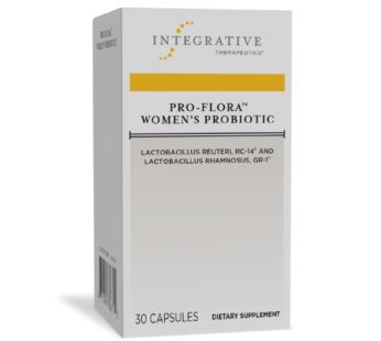Integrative Therapeutics Pro-Flora Women’s Probiotic – Lactobacillus rhamnosus GR-1 and Lactobacillus reuteri RC-14 Strains – Urogenital and Women’s Health Support Supplement* – 30 Capsules