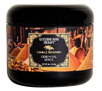 Camille Beckman Glycerine Hand Therapy Cream, Oriental Spice, 8 Ounce