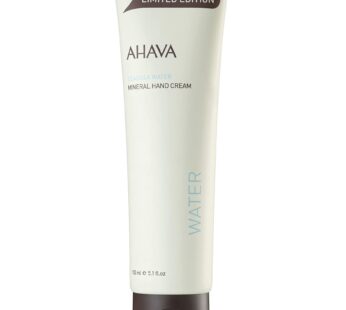 AHAVA Dead Sea Mineral Hand Cream, Original, Hand Moisturizer For Dry Cracked Hands, Light and Fast Absorbing, For All Skin Types 5.1 Fl Oz.