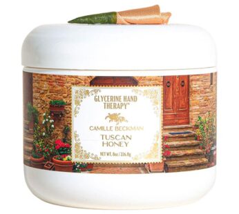 Camille Beckman Glycerine Hand Therapy Cream, Tuscan Honey, 8 Ounce