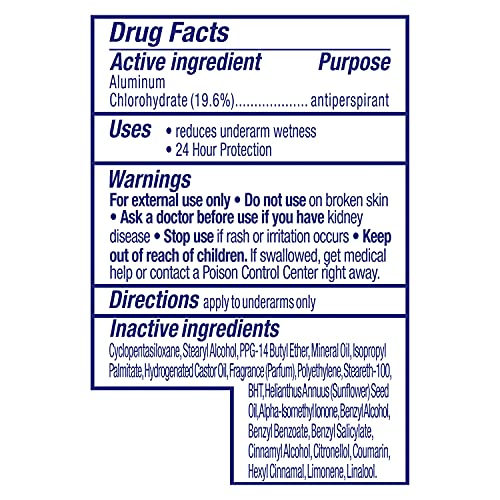 Dove Invisible Solid Antiperspirant Deodorant Stick for Women, Powder, For All Day Underarm Sweat & Odor Protection 2.6 oz - Image 9