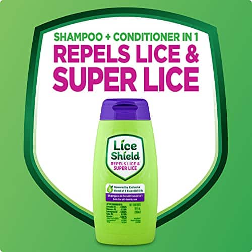 Lice Shield Shampoo & Conditioner in 1, Repels Lice and Super Lice, 10 fl oz - Image 3