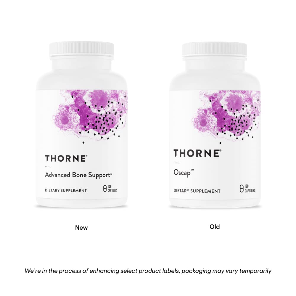THORNE Advanced Bone Support? - (Formerly Oscap) - Bone Health Supplement with Calcium and Vitamin D - 120 Capsules - Image 3