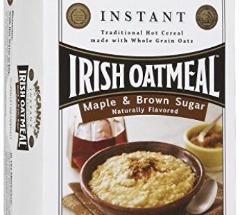 McCann’s Instant Irish Oatmeal – Maple Brown Sugar – 15.1 oz – 10 ct