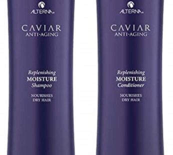 Alterna Caviar Anti-Aging Replenishing Moisture Shampoo/ Conditioner, 8.5 fl. oz.