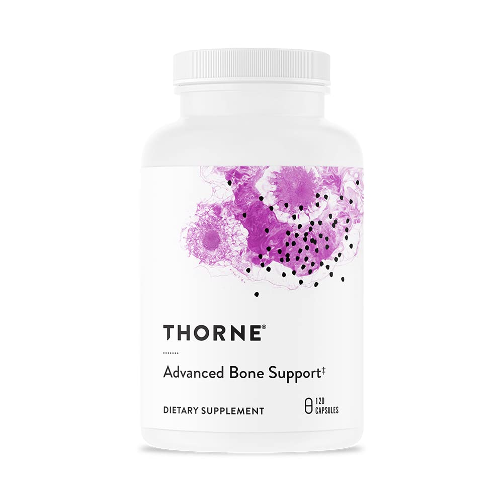 THORNE Advanced Bone Support? - (Formerly Oscap) - Bone Health Supplement with Calcium and Vitamin D - 120 Capsules