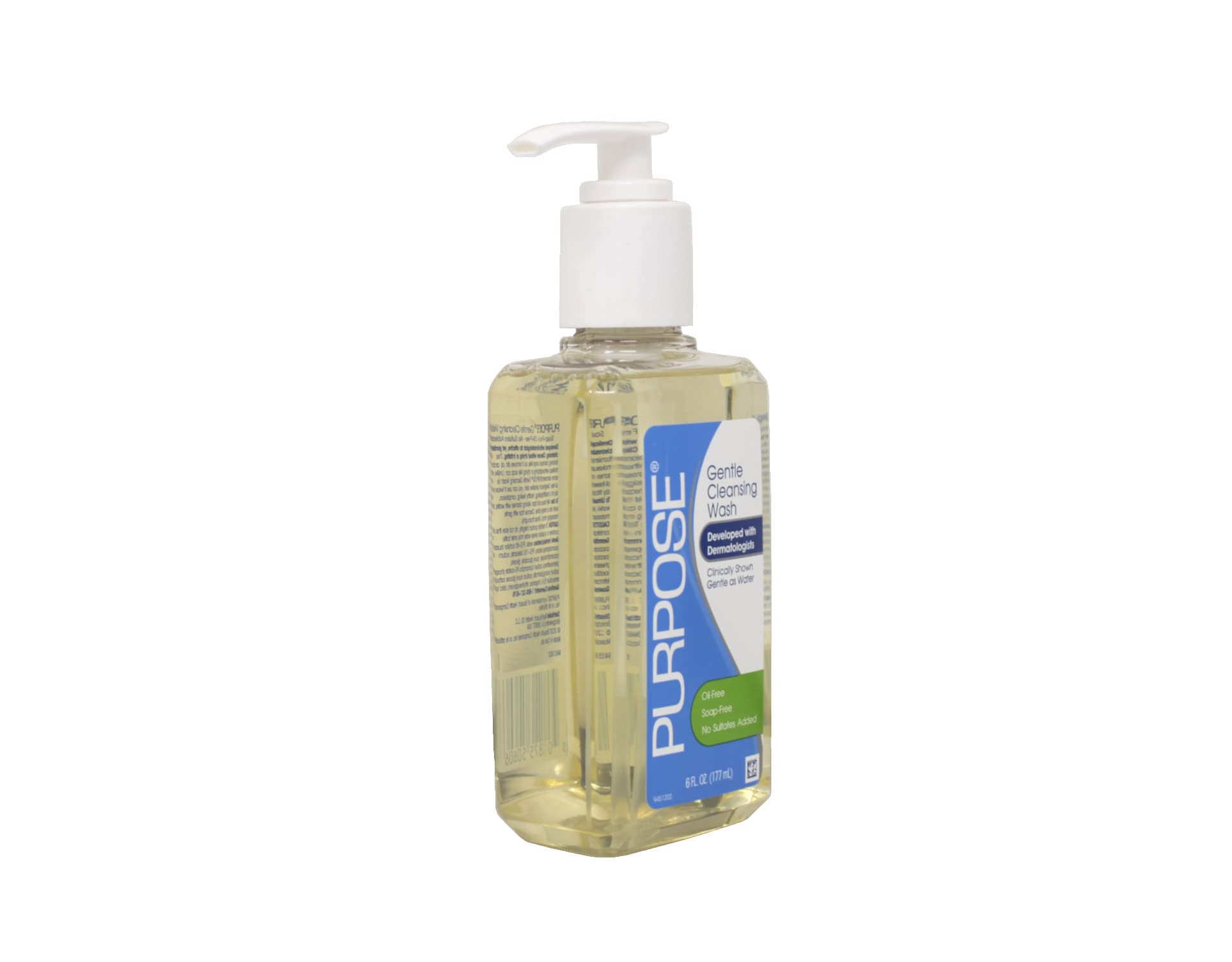Purpose Gentle Cleansing Wash, 6-Ounce Pump Bottle, 6 Fl Oz (Pack of 2) - Image 3