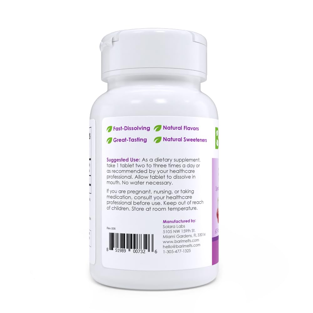BariMelts Probiotic - 2 Month Supply (60 Fast-Dissolving Tablets) - Post-Op Bariatric Probiotics for Digestive Health? - Image 7
