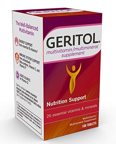 Geritol Multi-Vitamin Nutritional Support Tablets, Balance of 26 Essential Vitamins and Minerals, 100 Count (Pack of 2) - Image 6