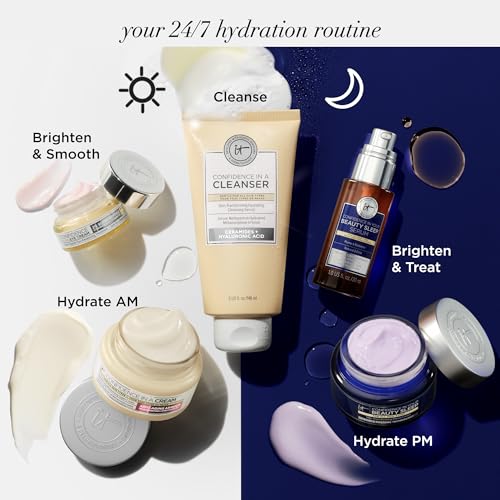 IT Cosmetics Confidence in a Cleanser - Hydrating Face Wash With Hyaluronic Acid & Ceramides - Supports Skin Barrier - Removes Makeup, Oil, and SPF - All Skin Types - Image 7