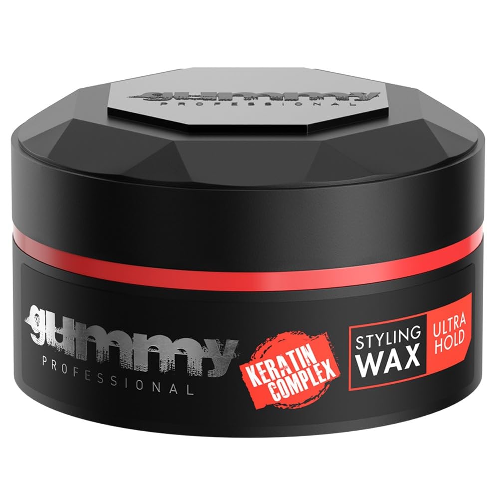 Gummy Hair Styling Wax, 5 Fl Oz ( Package may vary)