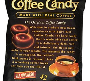 Bali’s Best Coffee Candy Individually Wrapped, 0.35pounds (42 pcs)
