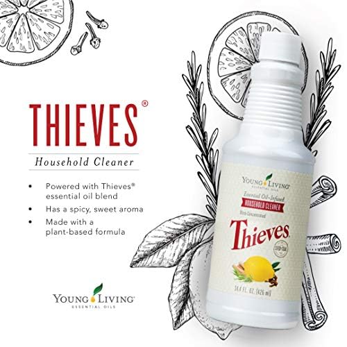 Thieves Household Cleaner by Young Living, 14.4 Fluid Ounces - Image 4