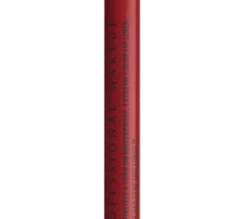 NYX PROFESSIONAL MAKEUP Slide On Lip Pencil, Lip Liner – Red Tape (Deep Red)