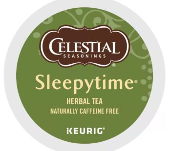 Celestial Seasonings K-cups Sleepytime Herbal Tea, 24-Count K-cups (Pack of 2)