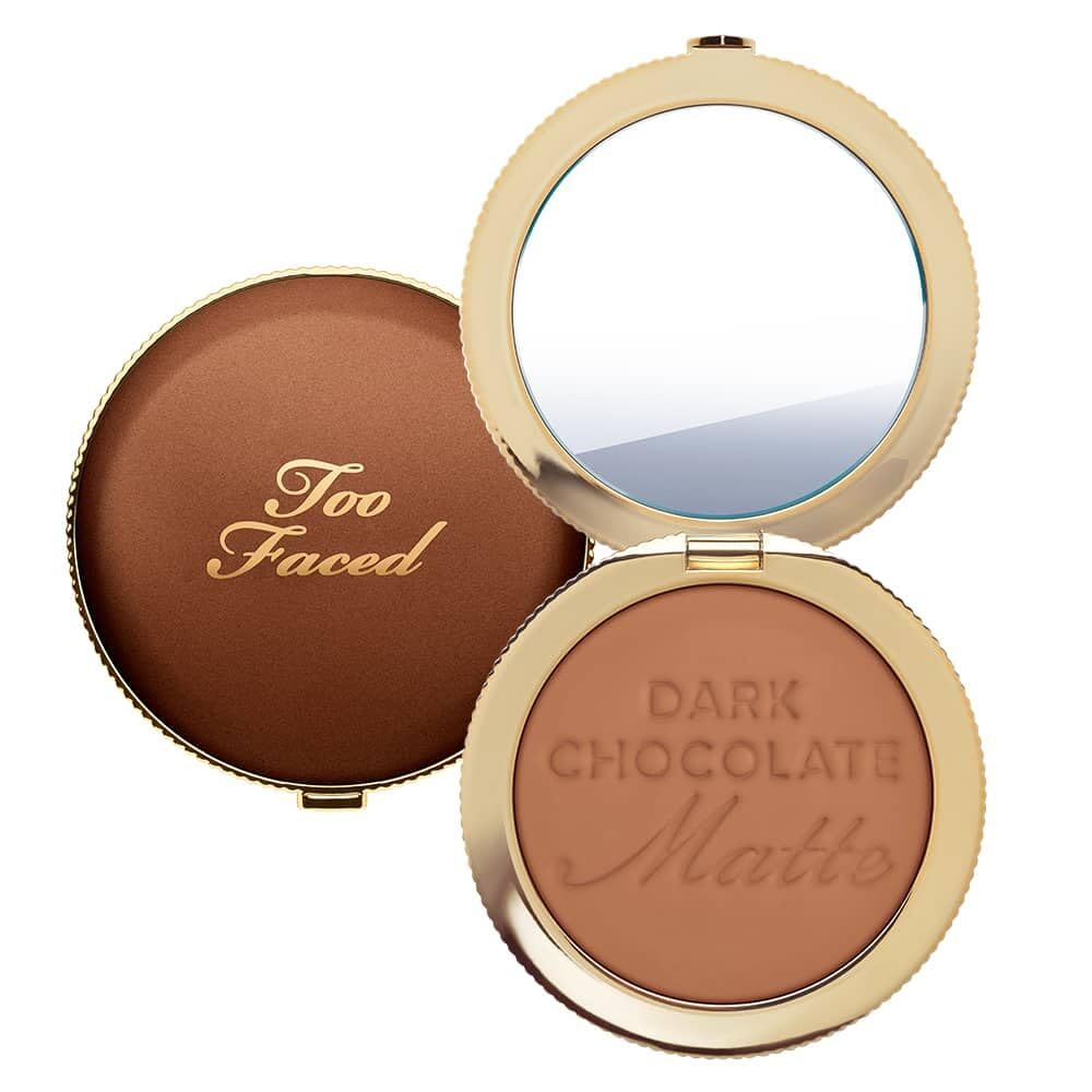 Too Faced Chocolate Soleil Matte Bronzer, 0.28 oz., Dark Chocolate - Image 5
