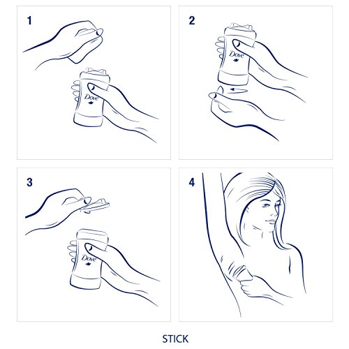Dove Deodorant, Fresh, 2.6 oz, Twin Pack - Image 3